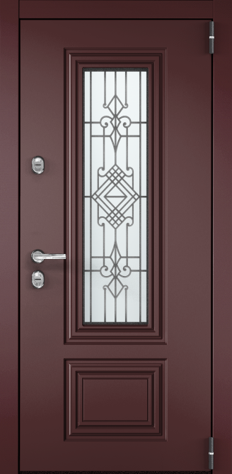 SNEGIR PRO-C PP, Панель MDF с лакокрасочным покрытием, S60G-15, ЛКП Кармин в Улан-Удэ