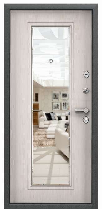 DELTA PRO MP, Панель MDF с ПВХ покрытием, СК6-СМ, Лиственница белая (арт. ПВХ Лиственница белая) в Улан-Удэ