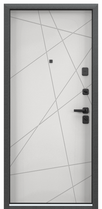 DELTA PRO PP, Панель MDF с ПВХ покрытием, D6-26, ПВХ Бьянко в Улан-Удэ